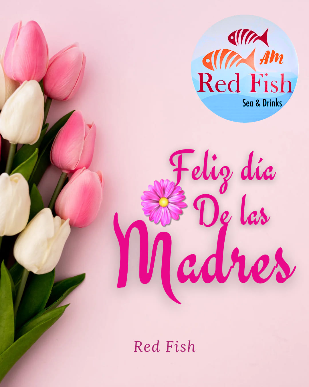 festeja a mama en restaurantes red fish